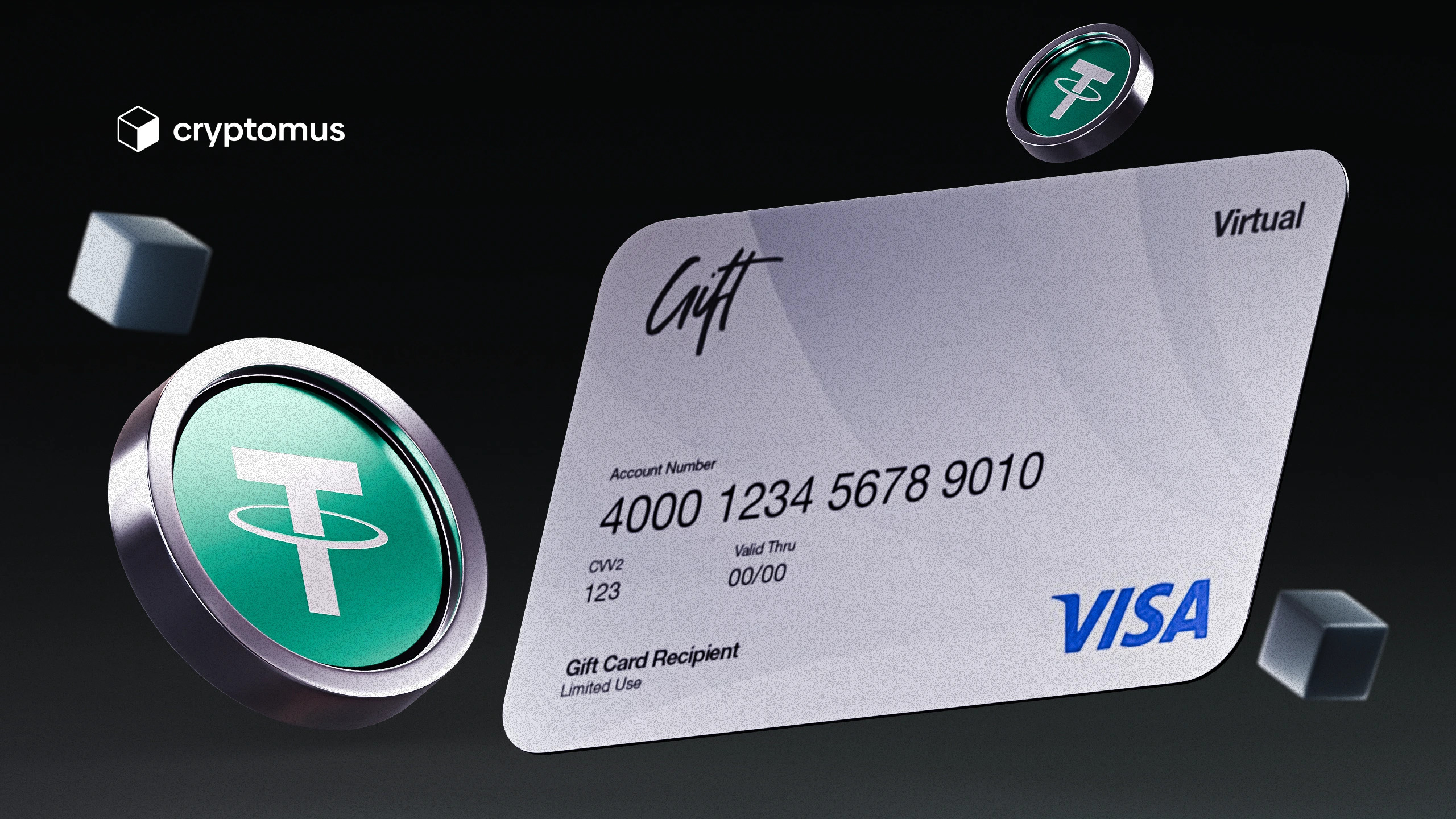 Buy USDT with a Visa Gift Card