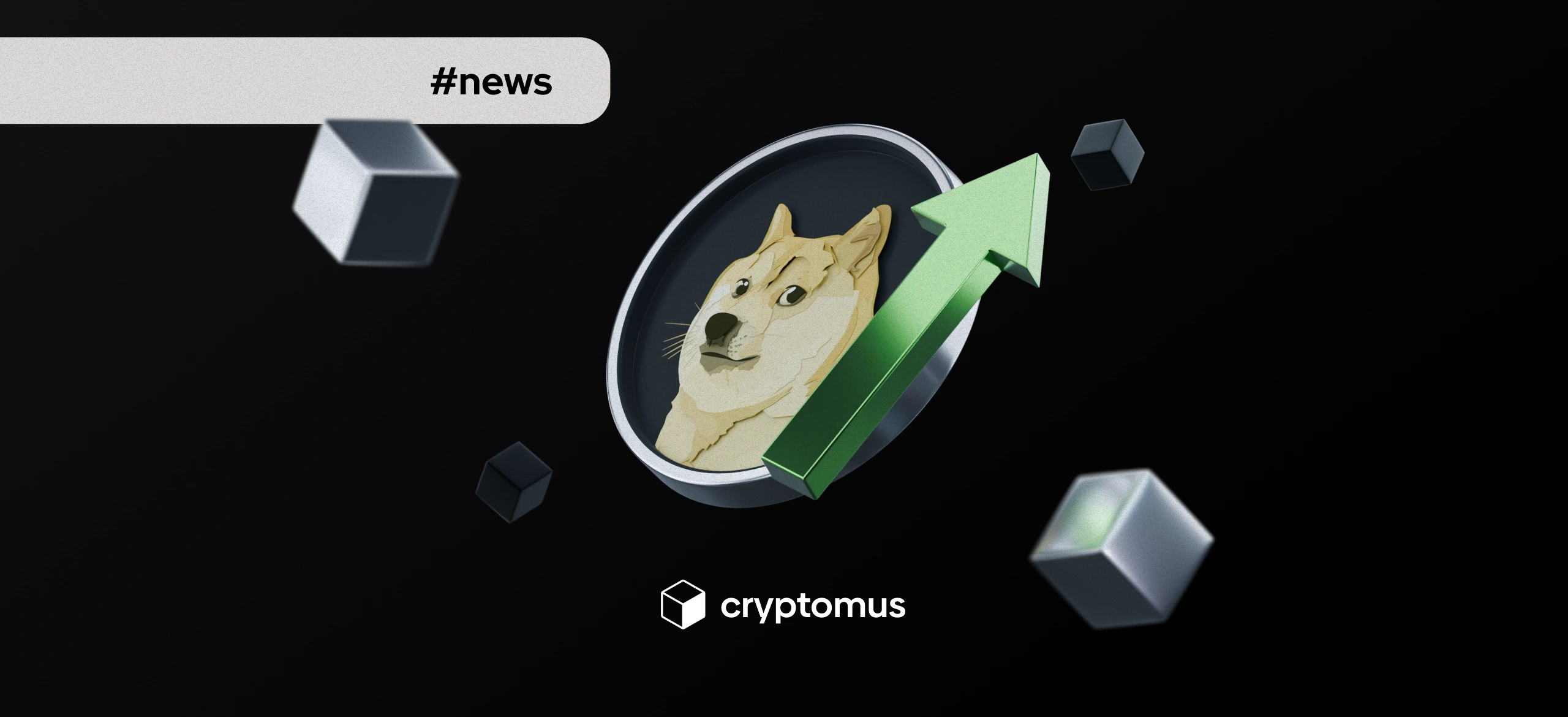 Цена Dogecoin выросла на 4% благодаря всплеску активности китов
