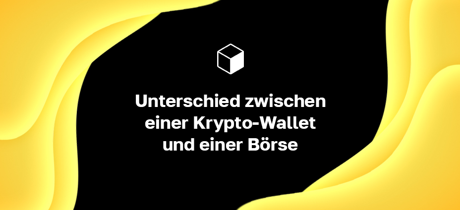 Unterschied zwischen einer Krypto-Wallet und einer Börse