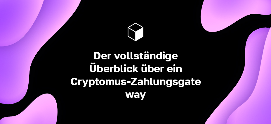Der vollständige Überblick über ein Cryptomus-Zahlungsgateway